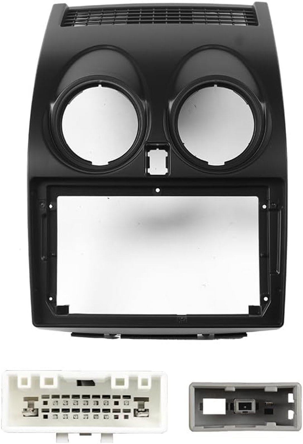 Geschikt voor Nissan Qashqai 2006 2007 2008 2009 2010 2011 2012 2013 2014 2015 - Autoradio Navigatie Android Radio Montageframe Maskerbeugel met Kabelboom Speciaal Ontworpen