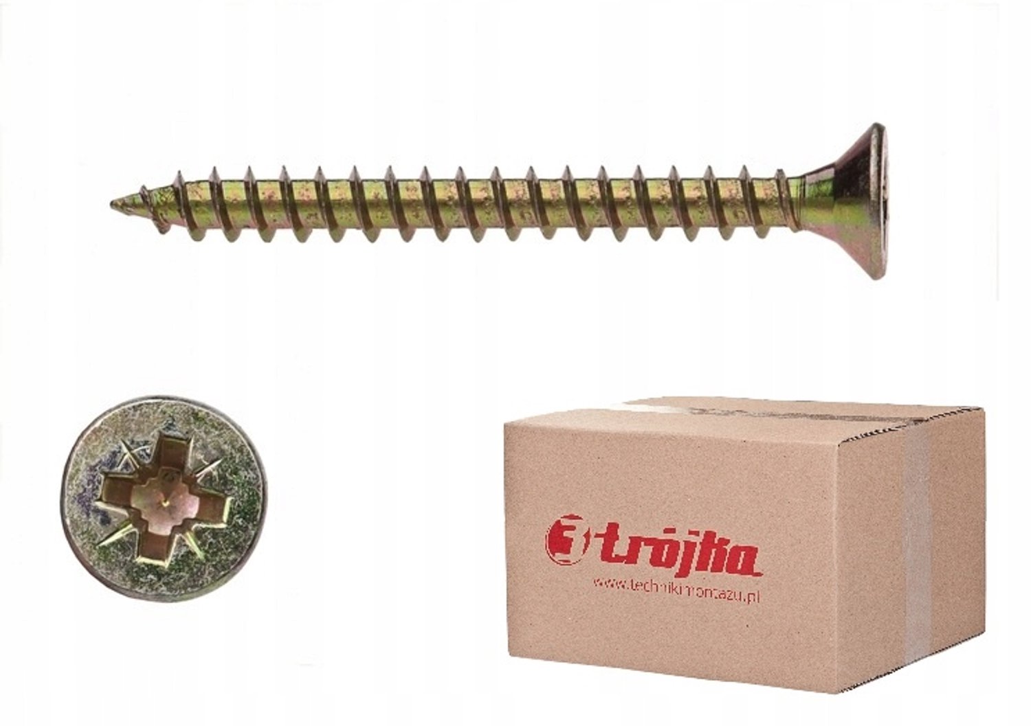 Geharde Schroeven voor Hout 5x25mm Verzinkt - 5KG