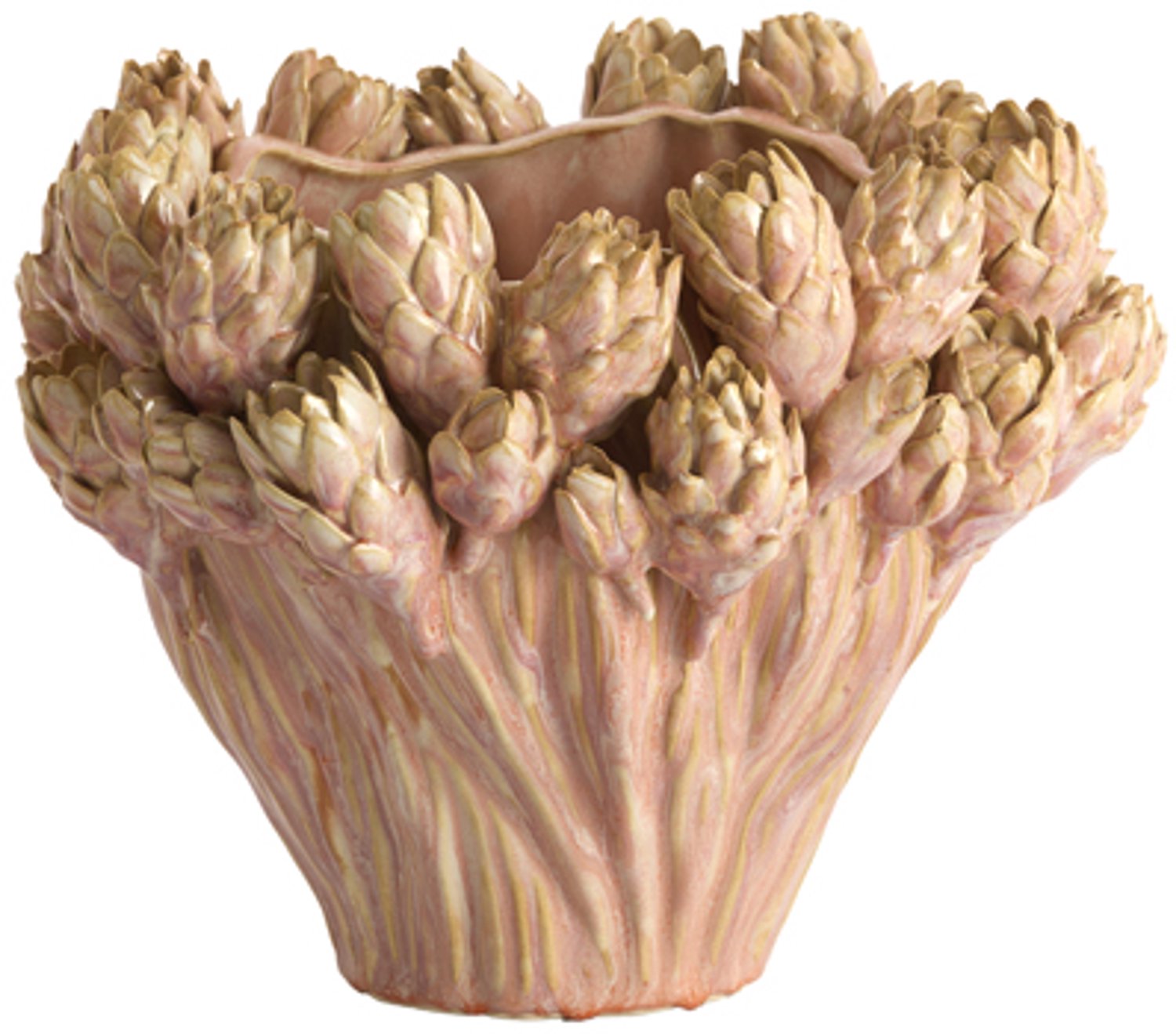 Light & Living Vaas FYNARA - Roze - 28x28x20.5 cm