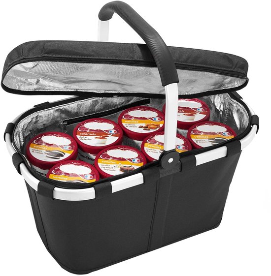 Reisenthel Carrybag iso - Isolerende boodschappenmand - Polyester - 22L- Zwart van Reisenthel — afbeelding 3