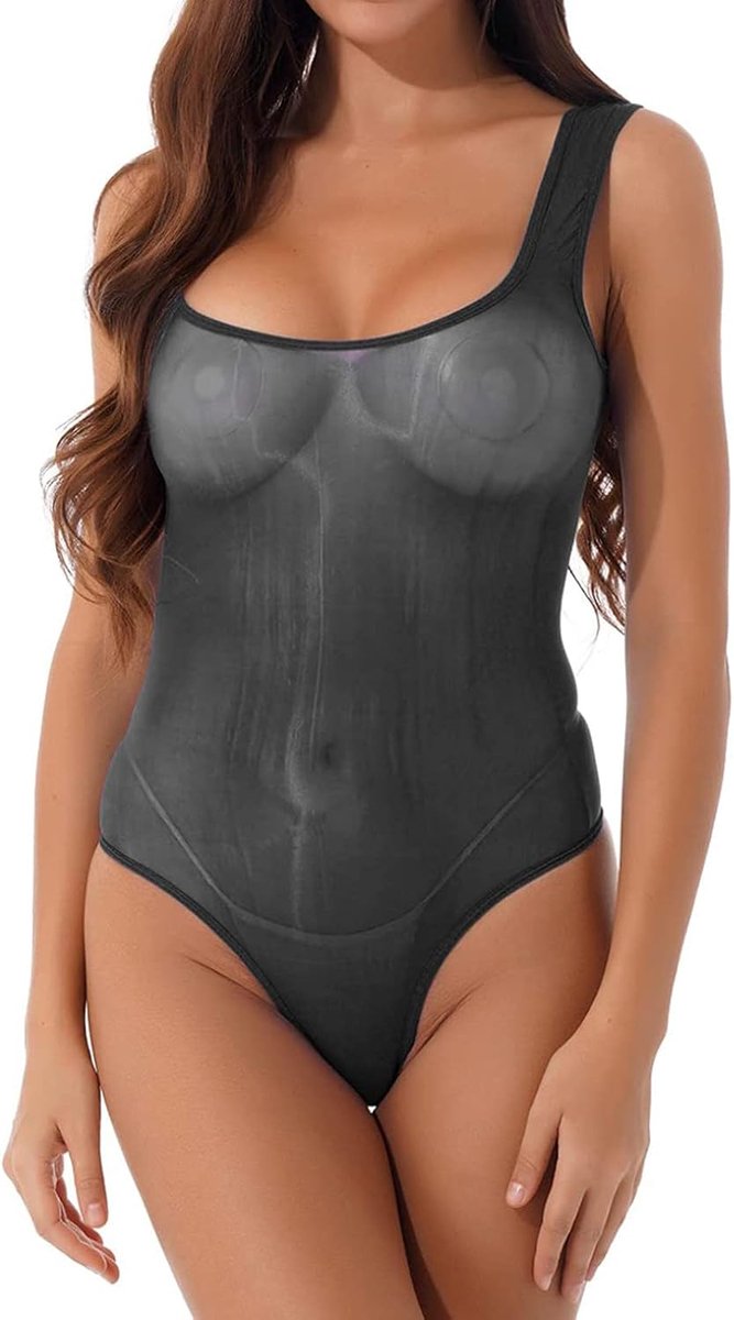 Lingerieset kant satijn babydoll transparant grote maat dames babydoll glamour zacht avondkleding A223