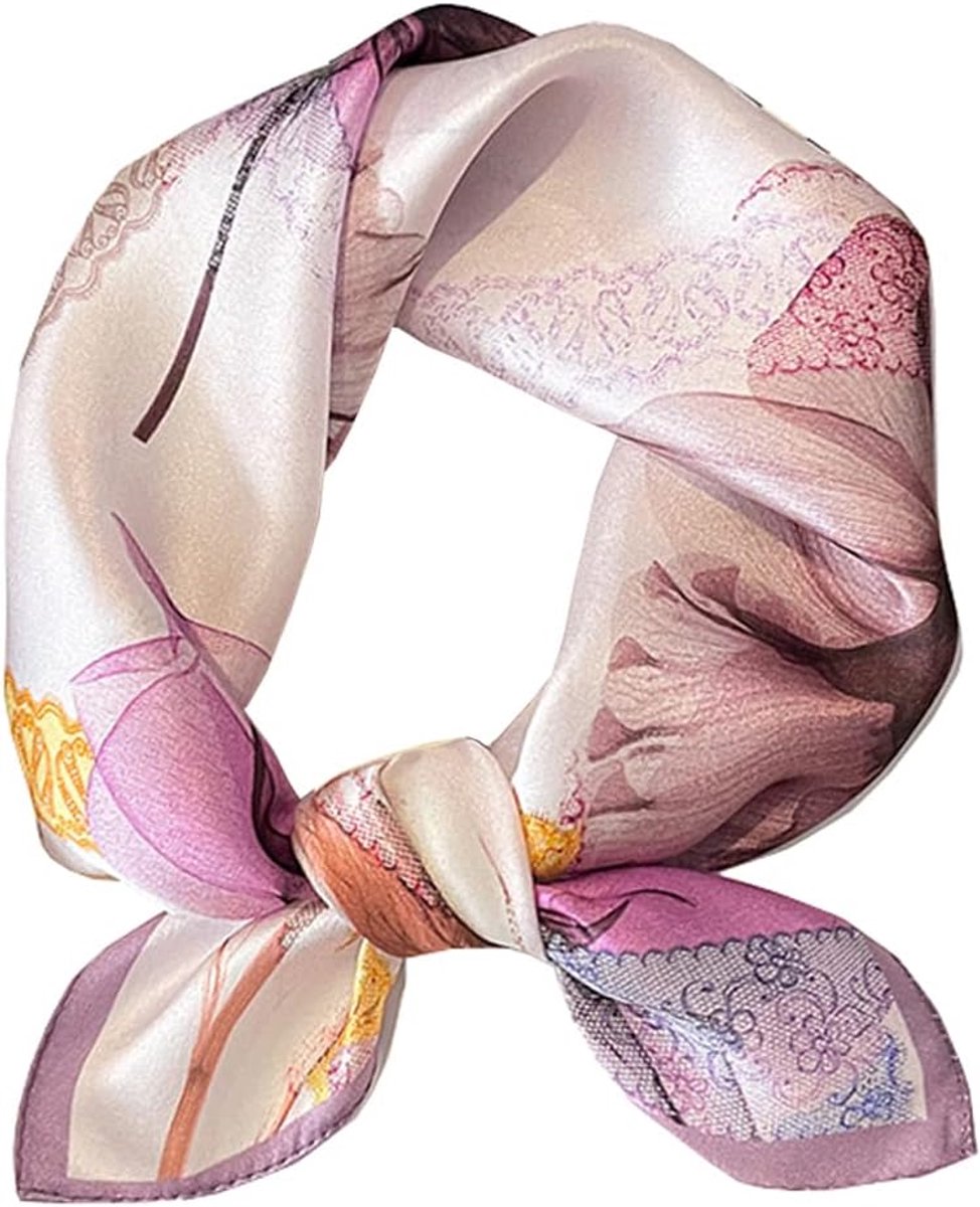 Halsdoeken zijden doek sjaals zijden sjaal sjaal bandana zakdoek aanzet pols hoofddoeken