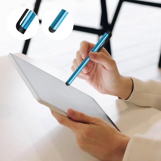 50 stuks tabletpen, touchscreen pen, touchpen, stylus pen invoerpen, boekii pen, capacitieve pen, metalen pen voor tablet, mobiele telefoon, smartphones (10 cm x 0,7 cm) — afbeelding 2