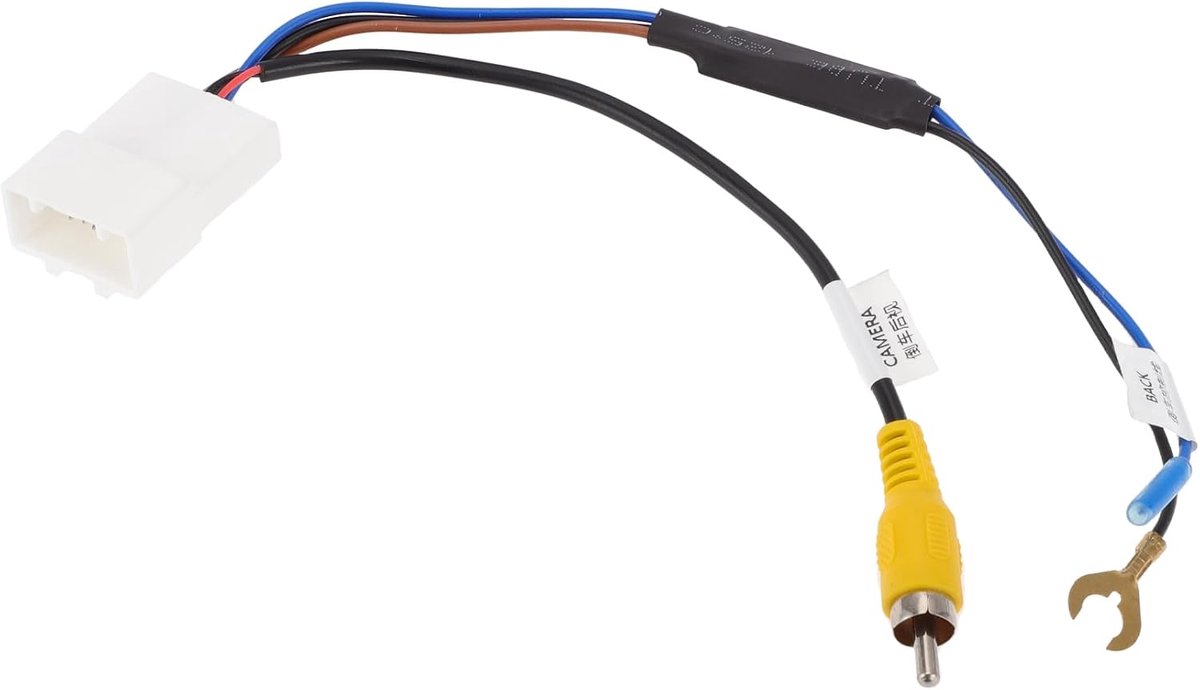 1 Stuks Achteruitrijcamera Adapter Kabeldraad Set voor Hyundai voor Kia Voor Achteruitrijcamera Bedradingsset Zwart Metaal