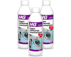 3 x HG - Tegen Stinkende Was - Verwijdert Aanslag Door Vuil & Zeep - 550 g - Voordeelverpakking - 3 stuks