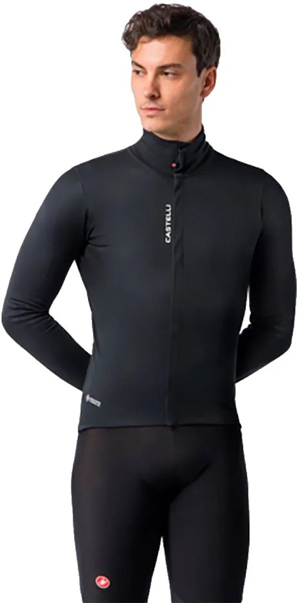Castelli Ideale Gore-tex Infinium™ Windstopper® Jas Zwart L Man