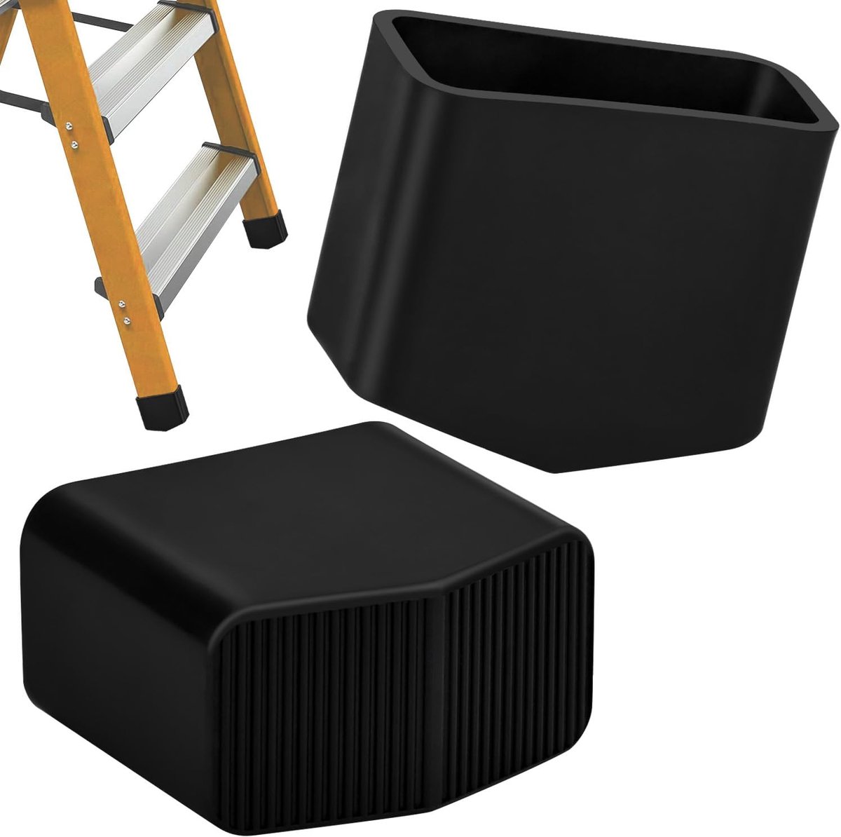Voetjes voor ladder, antislipvoetjes (2 stuks, 20 x 40 mm)