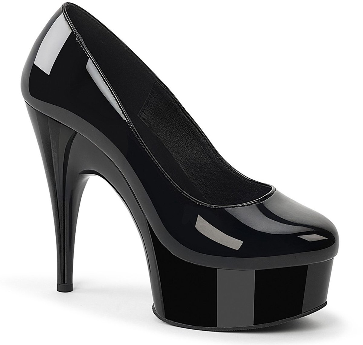 Pleaser Pink Label - REVEL685 Pumps - US 11 - 41 Shoes - Zwart