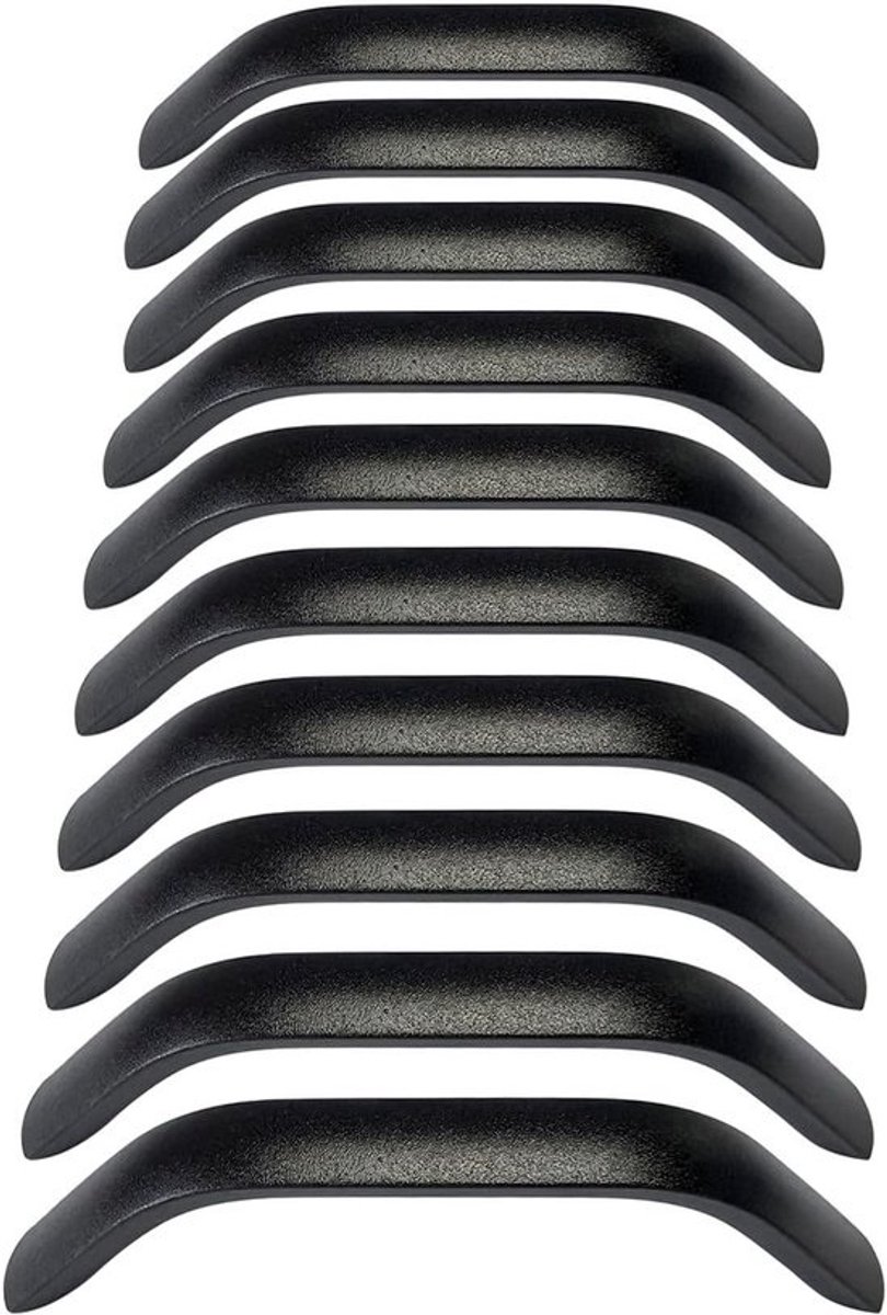 Booghandgrepen Kastgrepen - Lade Trekkers - Keuken Vernieuwen - Massief Aluminium - 10 Stuks 160mm - Matte Zwart