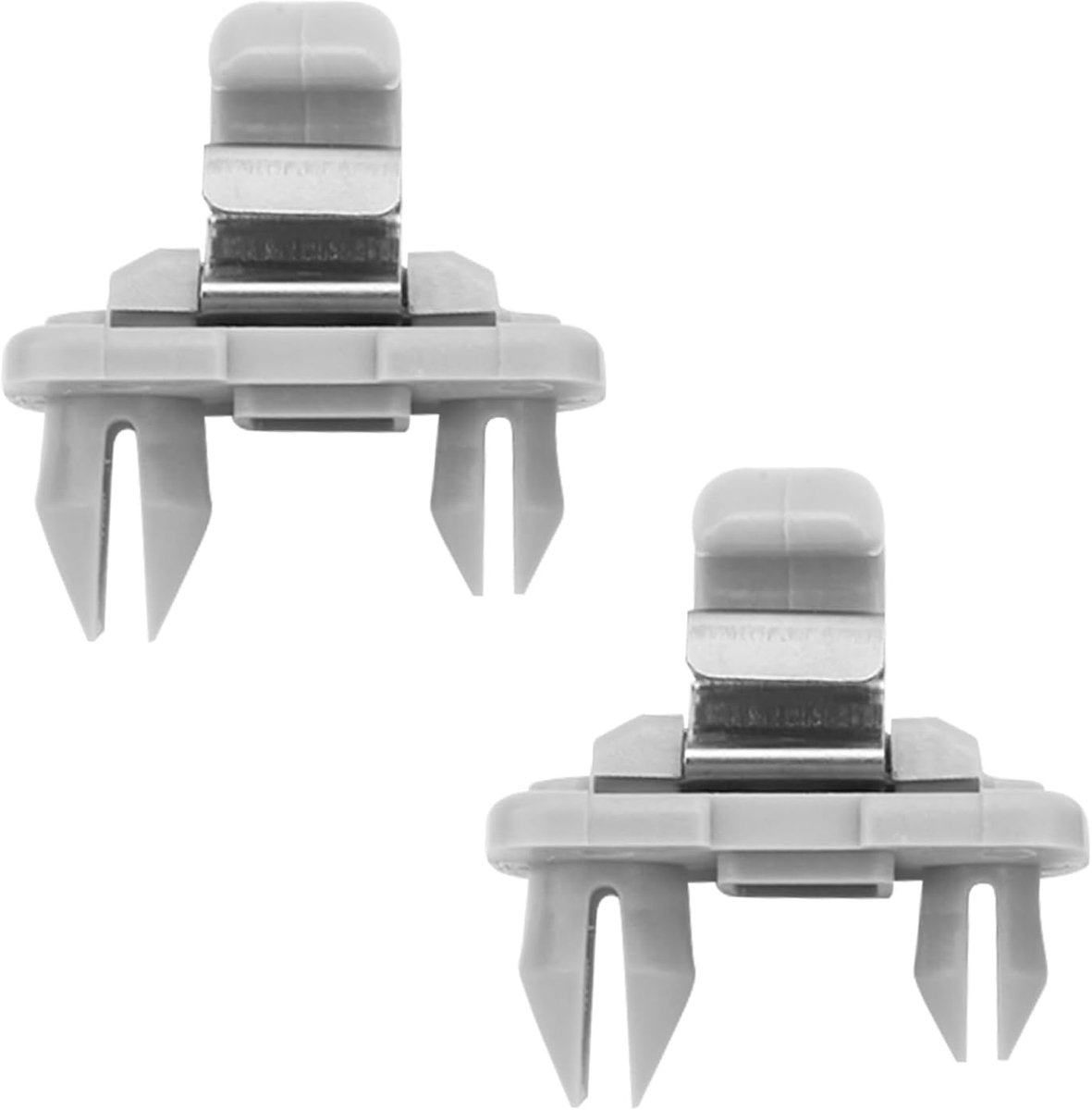 Zonnebrilclips 2pcs - Auto zonneklep haken - Vervangingsclips voor Audi - Stevig en duurzaam - ShopVlot