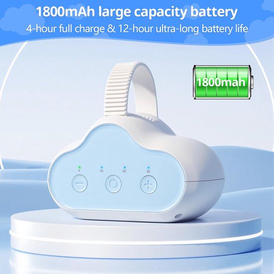 Baby Stroller Swing, Rechargeable Sleep Aid for Babies with 3 Adjustable Swing Intensities and Timer of 30, 60, 90 - ShopVlot — afbeelding 3
