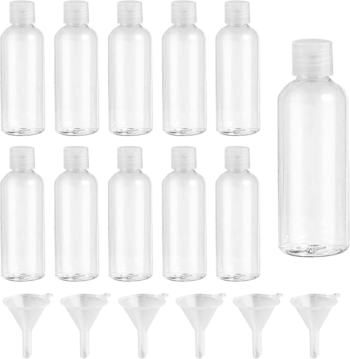 11st, 100ml, met 6 Trechters, Navulbaar