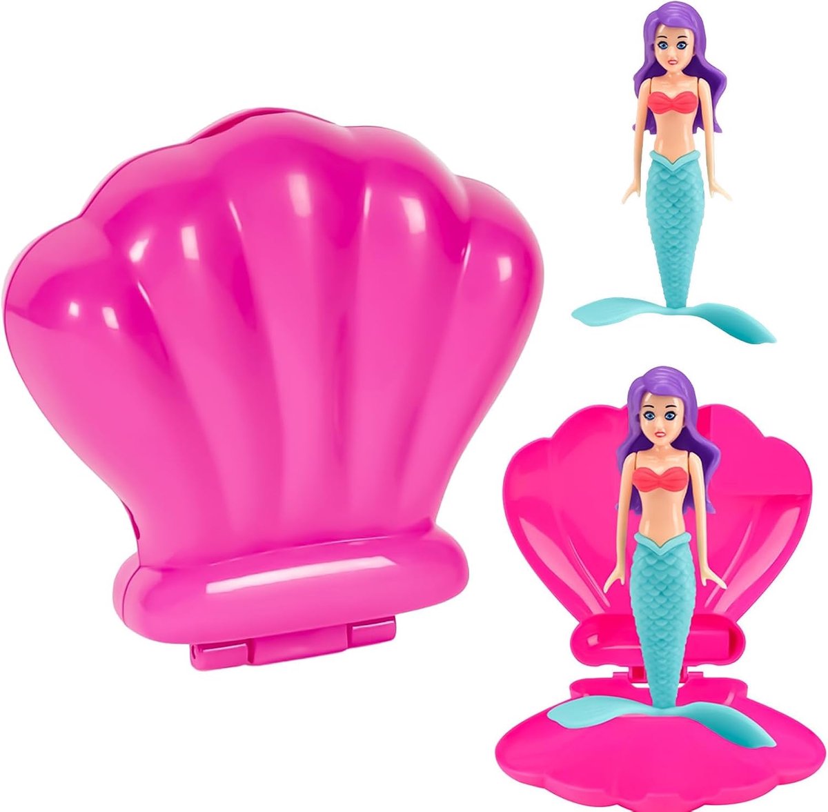 Badspeelgoed, magische roterende schelp, drijvend badspeelgoed voor kinderen, zomer met draaieffect
