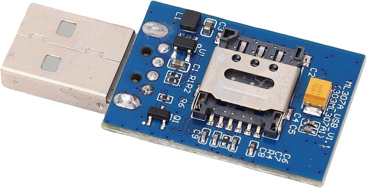 4G Mobile Module 4G USB Internet Access Module USB Internet Module Board met GPS -functiesimkaartsleuf voor ML307A