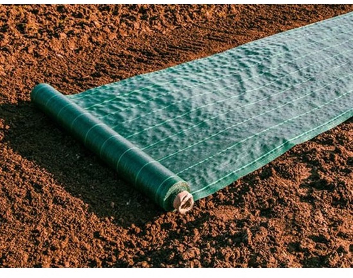 Mulchdoek 1,25m x 5m - Onkruidbestrijding en Plantenontwikkeling
