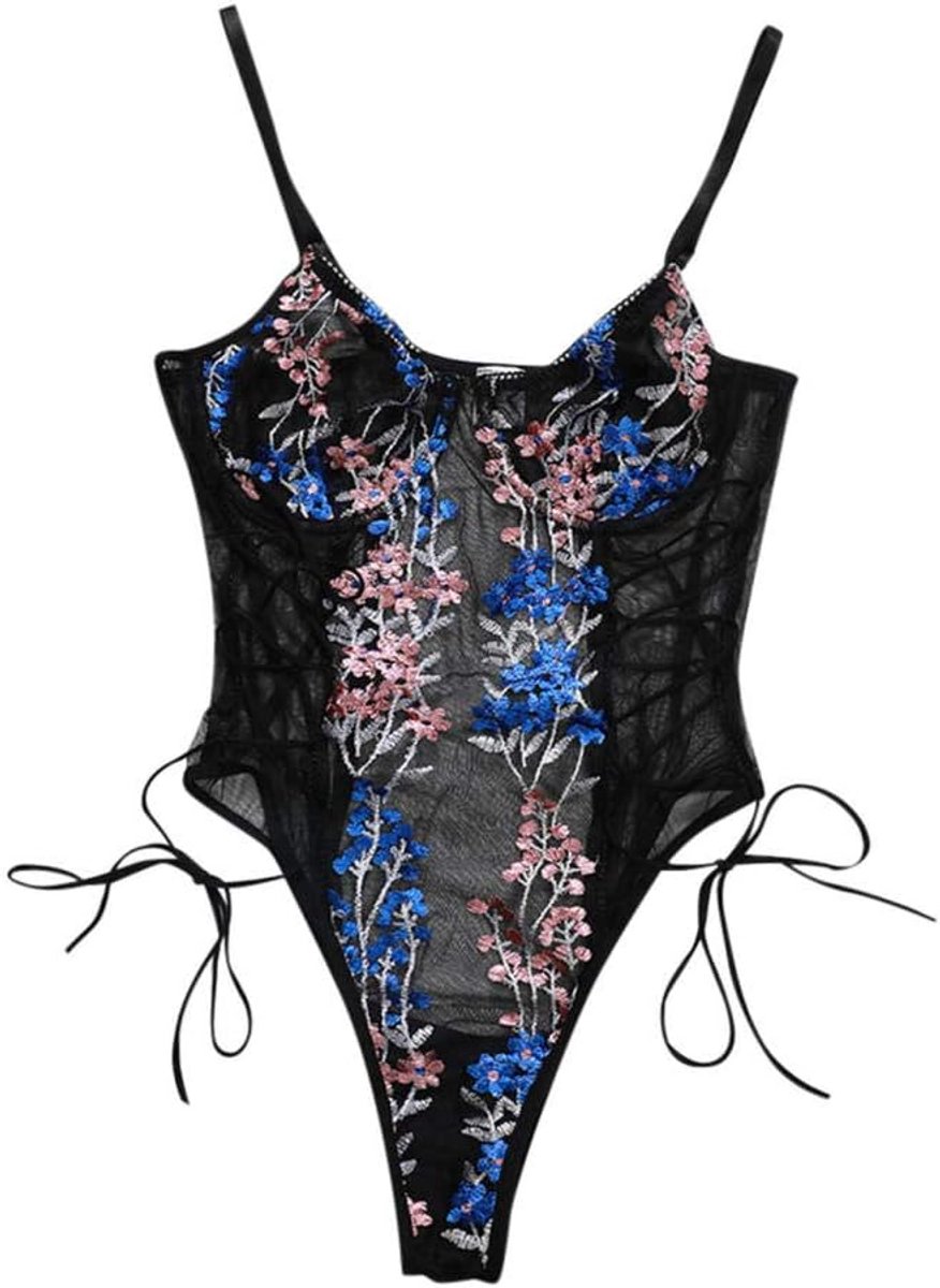 Sexy dames erotische lingerie Vrouwen Lace Sexy Lingerie Erotische Nachtkleding Verleiding Ondergoed Porno Kostuum Sex Transparant Borduurwerk