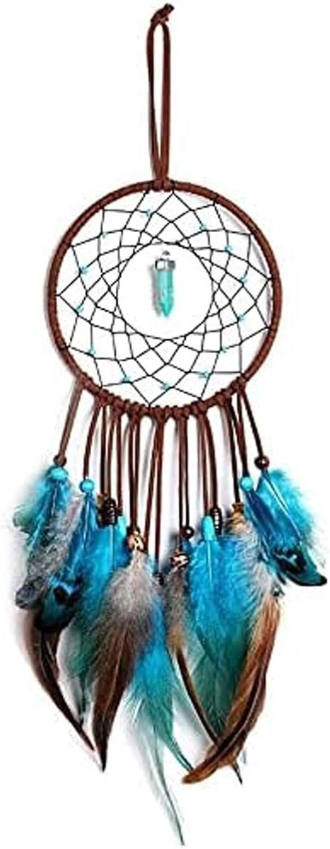 Dromenvanger Met Vintage Veren, Hangende Ornament Slaapkamer, Beste Cadeau, Vintage Woondecoratie