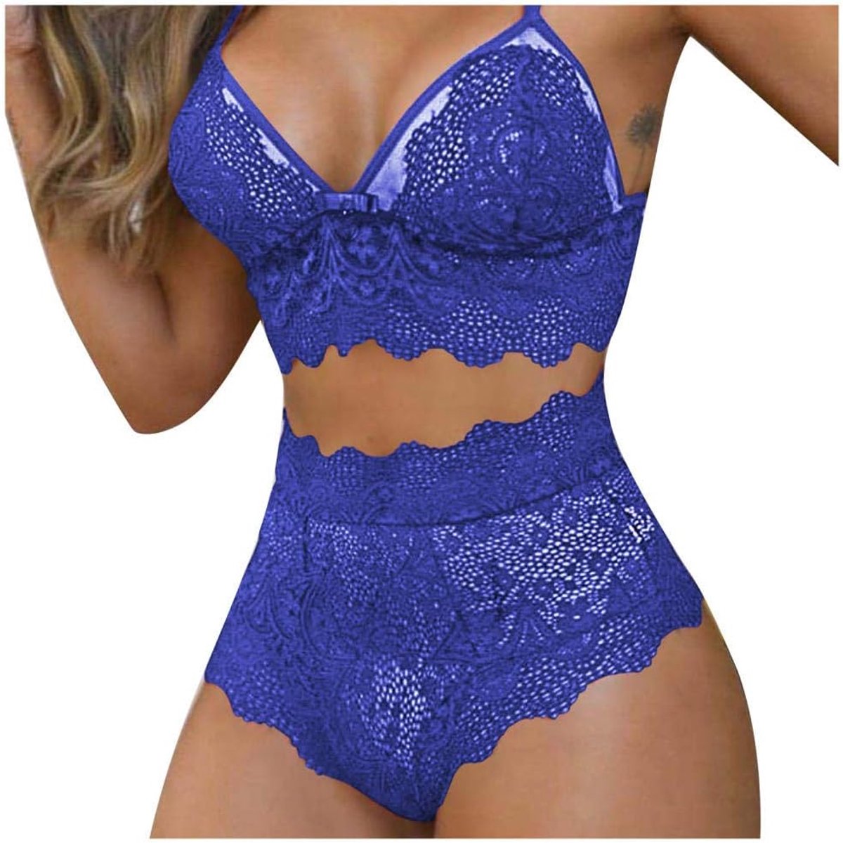 Dameskleding Dames Temptation Ondergoed Sexy Lingerie Transparante Kanten Beha Slips Nachtkleding Porno Kostuum Erotische Plus Size