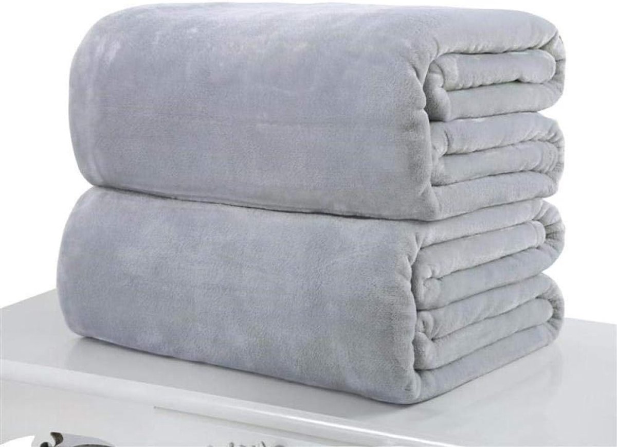 Fleece werpdekens Reisformaat - Superzachte donzige warme stevige bedspreien voor bank Microfiber deken -13_100x150cm