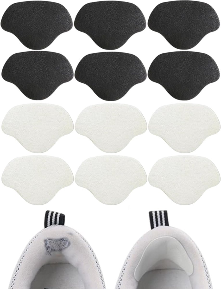 6 Paren Schoen Hiel Patch - Zelfklevende Schoen Hiel Reparatie Sneaker gat Reparatie Sneaker Reparatie Pads voor de Meeste Soorten Schoenen, Lichtgeel