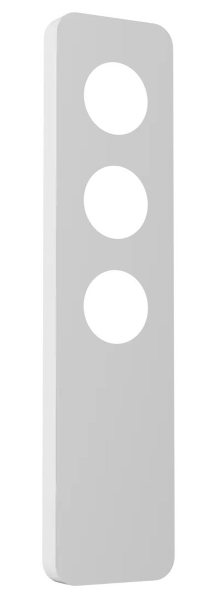 Nysit Cover, wit stalen plafondkap voor 3 lichtpunten, Premium-collectie van Fantasia