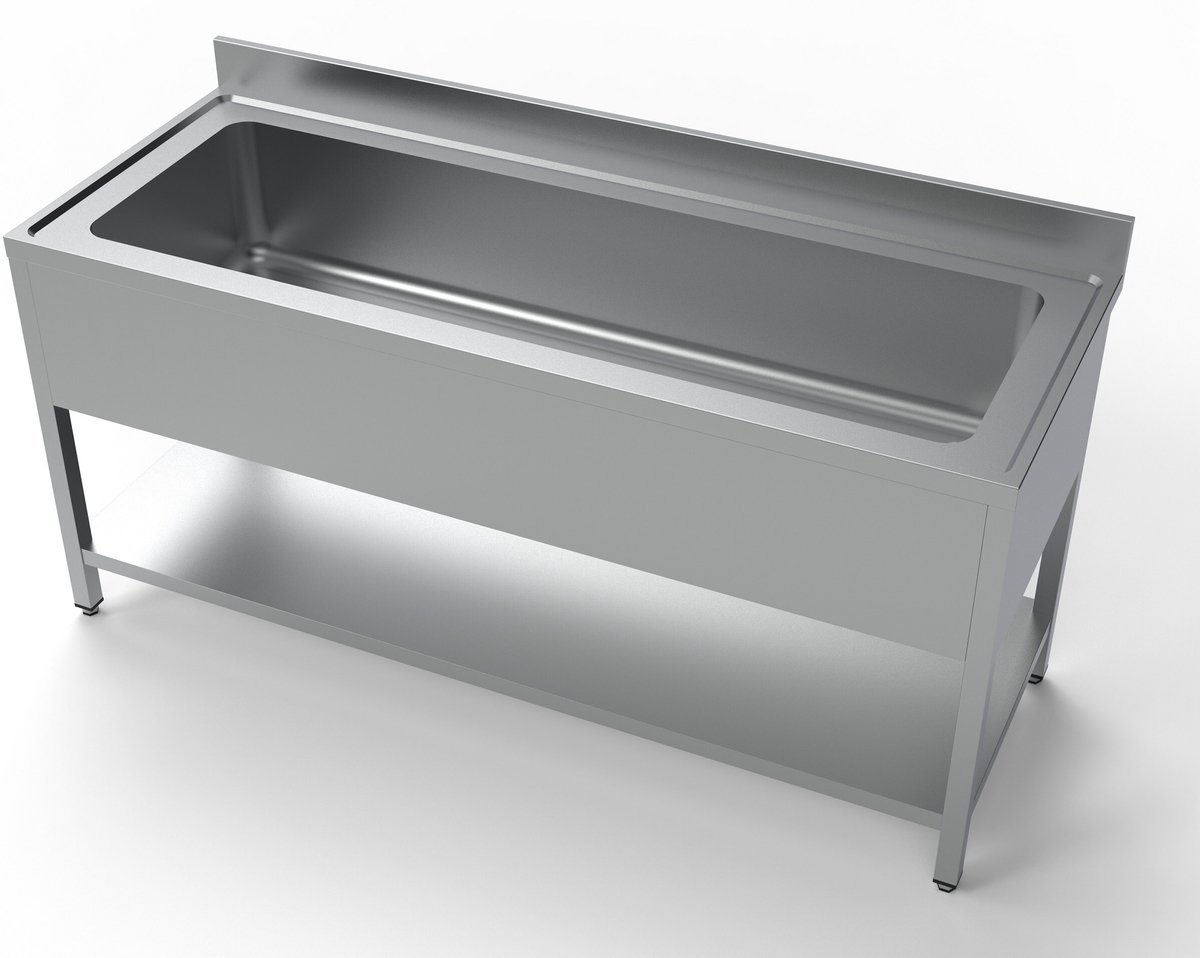SPOELTAFEL 1800 - Combisteel 7333.1310 - Horeca & Professioneel - Horeca & Professioneel