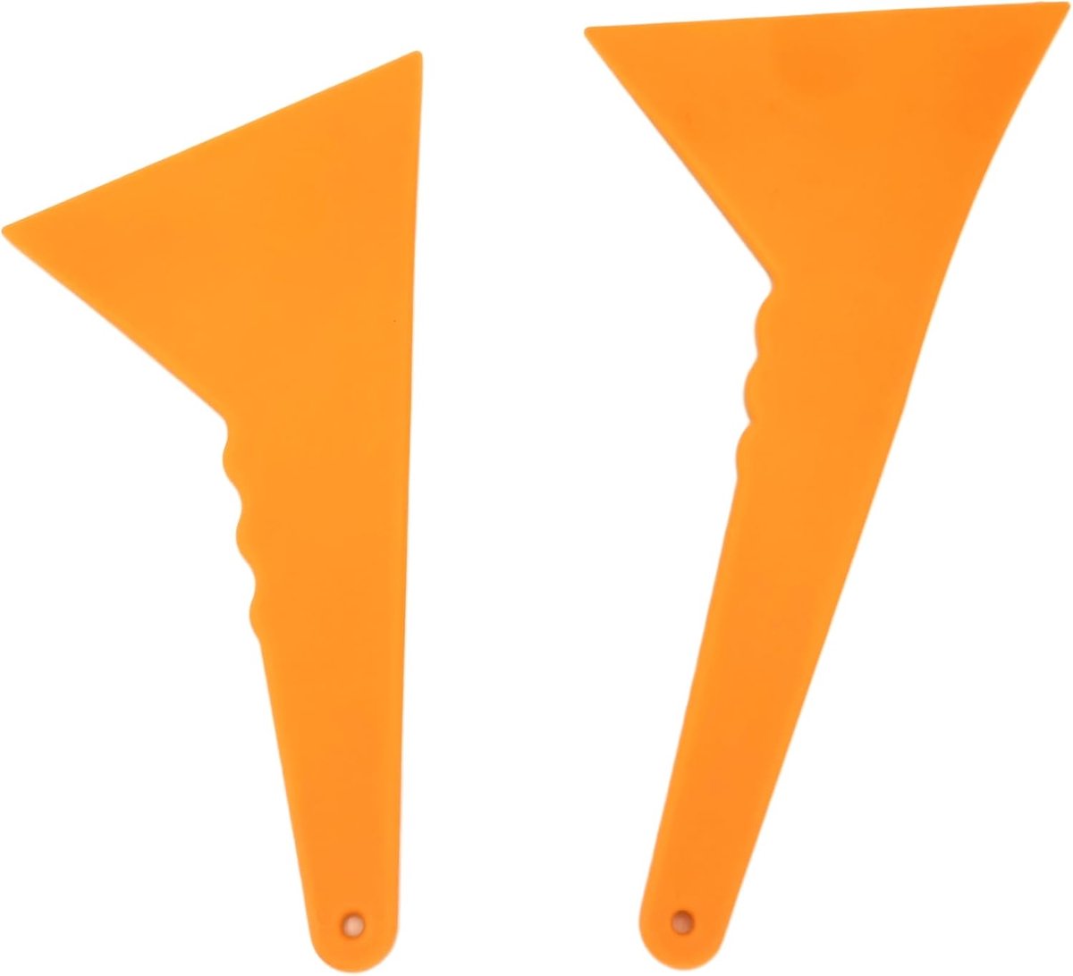CYBERNOVA 2pcs Plastic Scrapers, Multifunctional Spatula Tool - ShopVlot