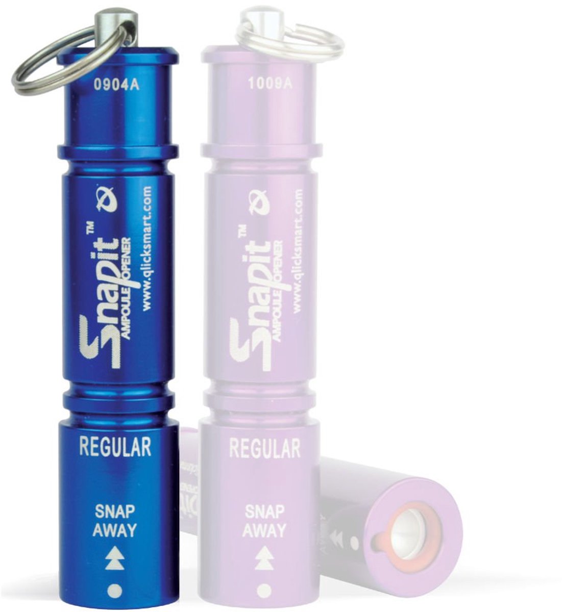 SnapIT Ampoule Opener for Glass Ampoules 1-15 ml (Aluminium, Blue) - ShopVlot