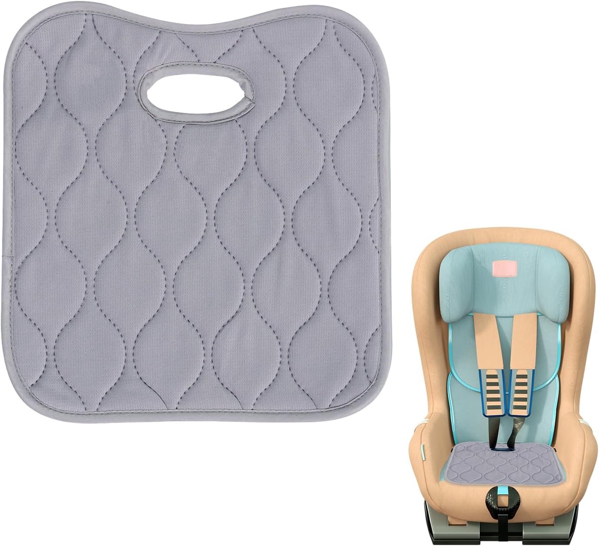 Soft Car Seat Pad,Car Seat Protector Absorbent Seat Protector Waterproof and Leak-Proof, Suitable for Child Car Seat - ShopVlot
