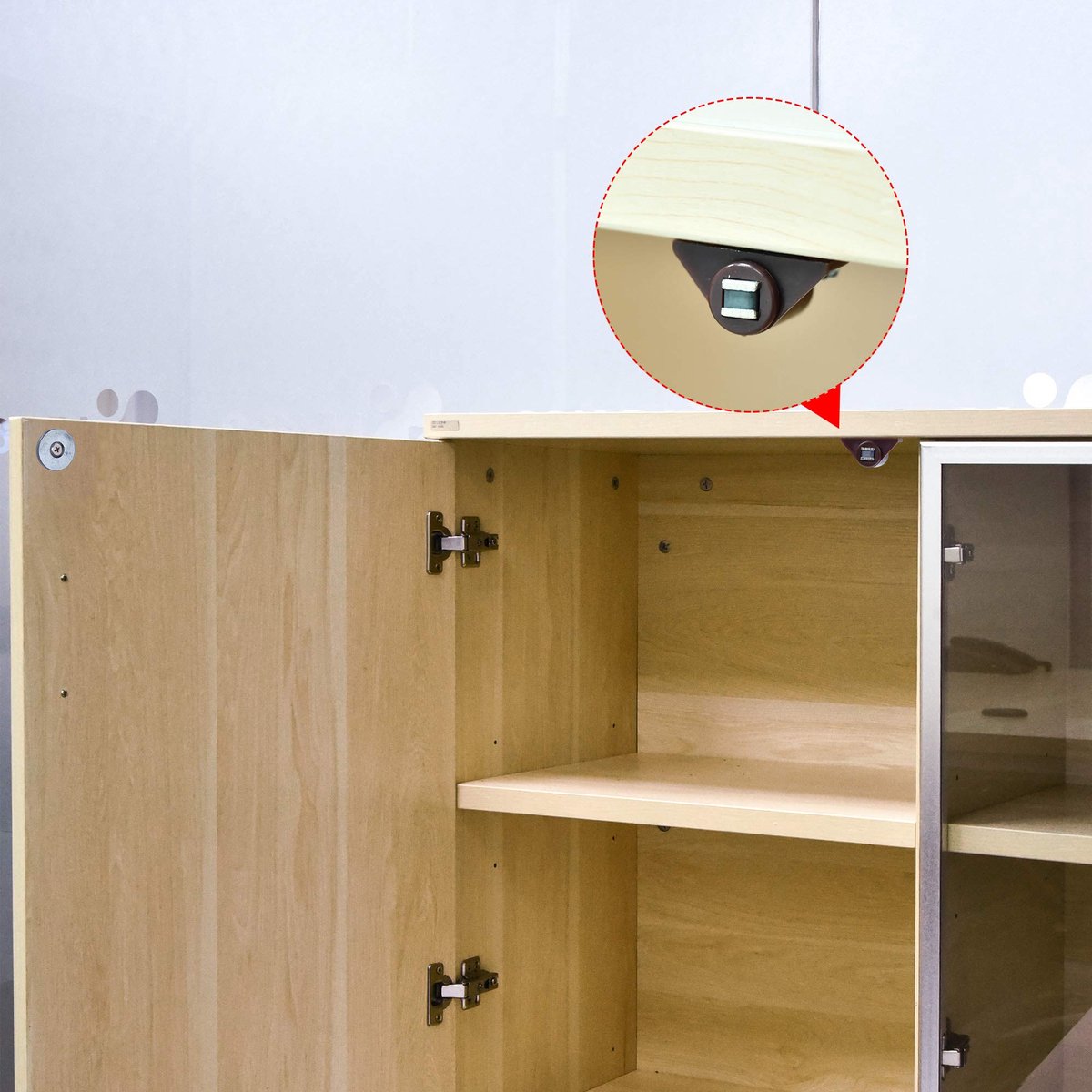 sourcing map magneetsluitingen kast deur hardware beslag voor kasten laden 6 Stück bruin - ShopVlot