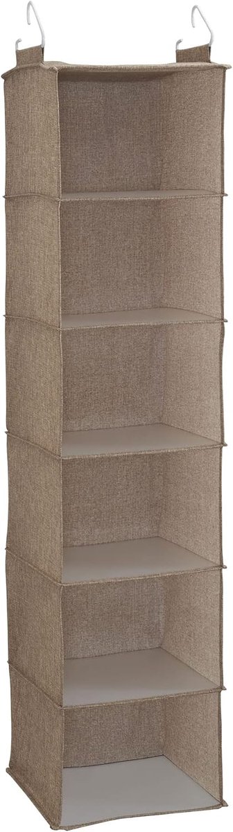 Essentials Hangplank, bewerkt hout, latte