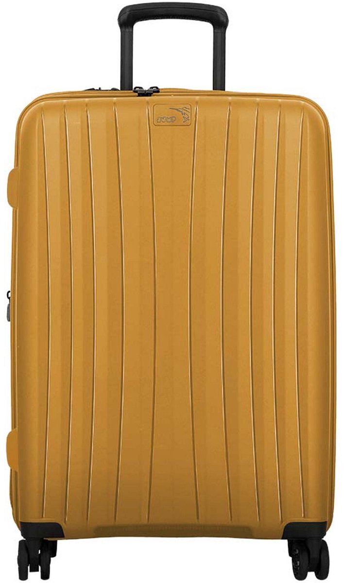 Jump Enais 4 wielen Trolley 66 cm met uitbreidingsplooi - Harde bagage - TSA slot - yellow