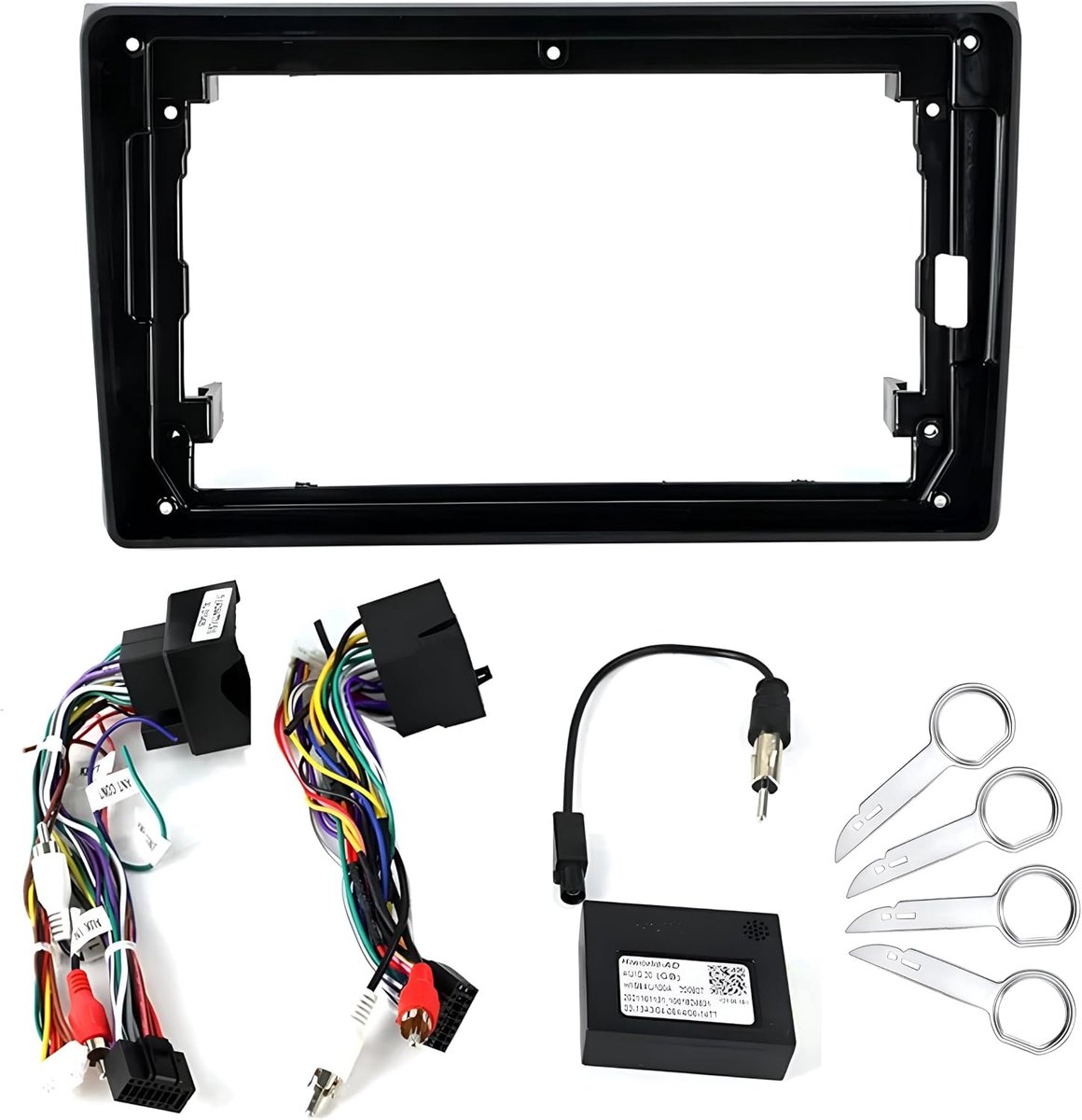 Radio panel kit 9" inchesbevesitigingskitFront Panel Frame Fit For Audi A4 2004-2009 / Seat Exe - ShopVlot