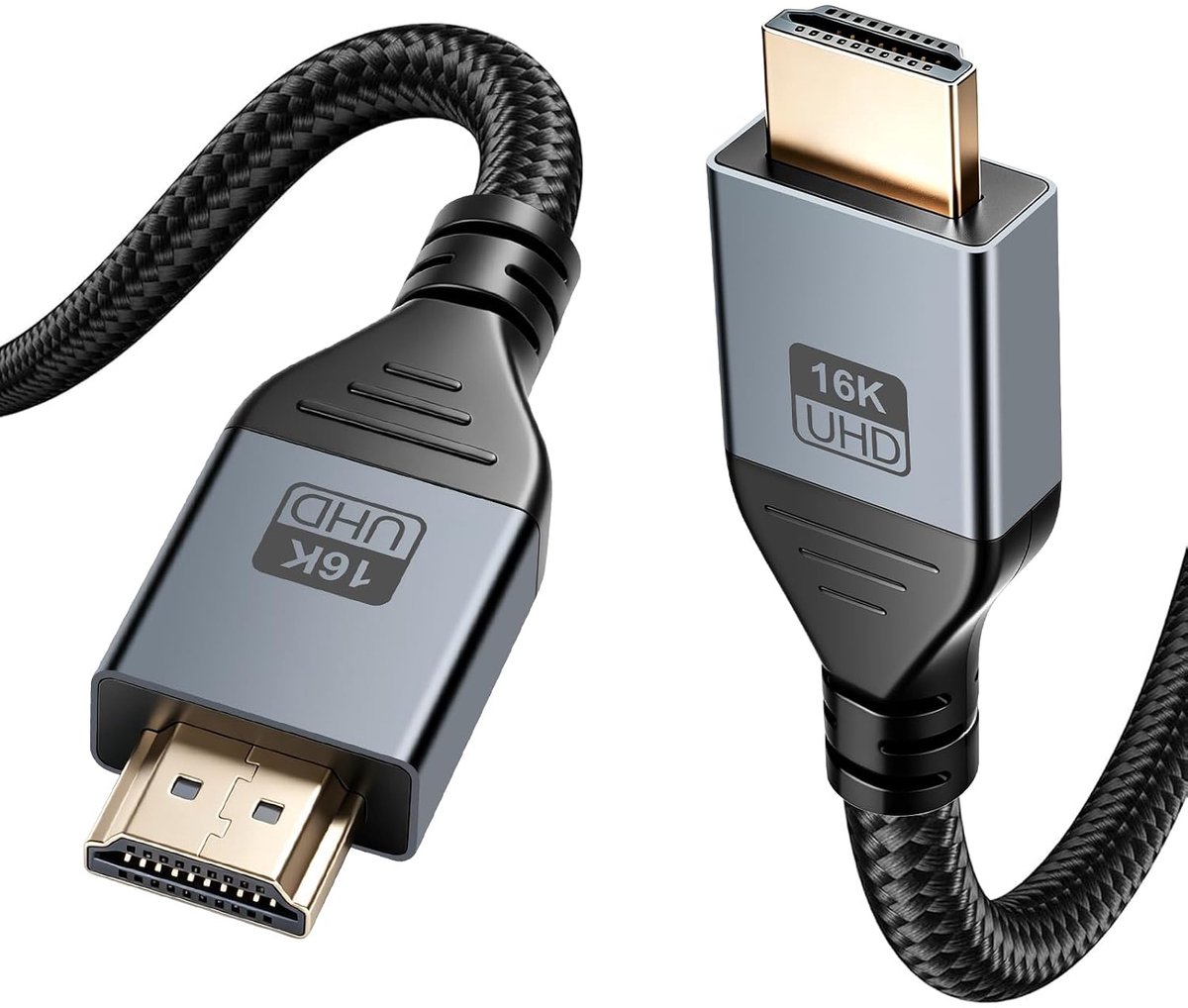 96Gbps HDMI 2.2-kabel 2m, 16K @60Hz 8K @240Hz 4K @480Hz, Ultra High Speed HDMI naar HDMI-kabel, VRR Sync 480Hz, 12-bit HDR, eARC Dolby Atmos voor PS5 Pro, Xbox Series X, RTX 5090/4090