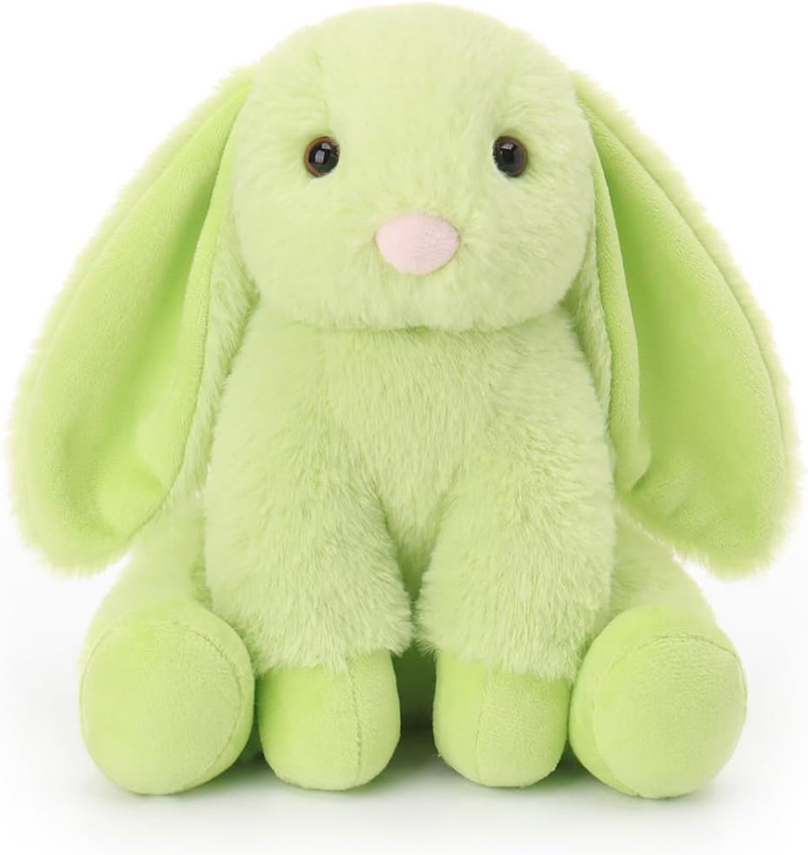 Lamb Appelgroene haas pluche dier knuffeldier knuffeldier groen 20 cm