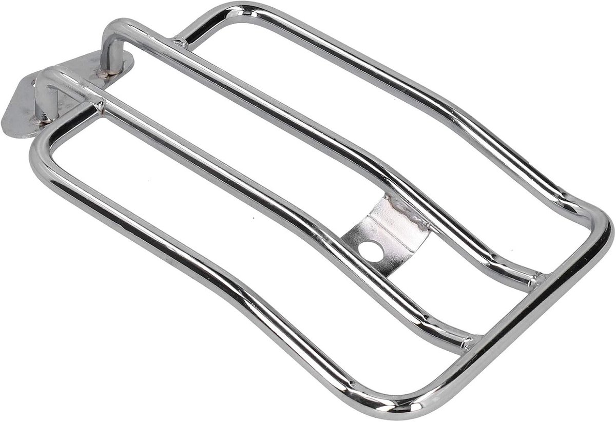 Achterbank Bagagerek Motorfiets, Roestvrij Staal, Verzilverd, Chrome, voor Sportster