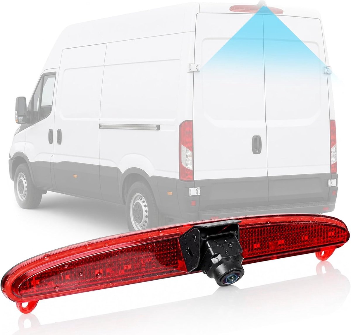 Achteruitrijcamera voor IVECO Daily 2015-2017 - hoog gemonteerd - IP67 waterdicht - IR-nachtzicht, beter zicht - ShopVlot