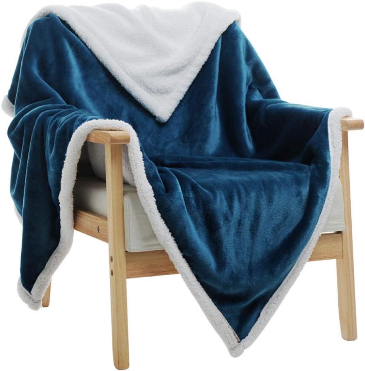 Graden van comfort gewogen deken queen size voor volwassenen - gelijkmatige gewichtsverdeling met premium glaskralen | Warme zware deken voor gebruik door één persoon -4_200 × 120 cm