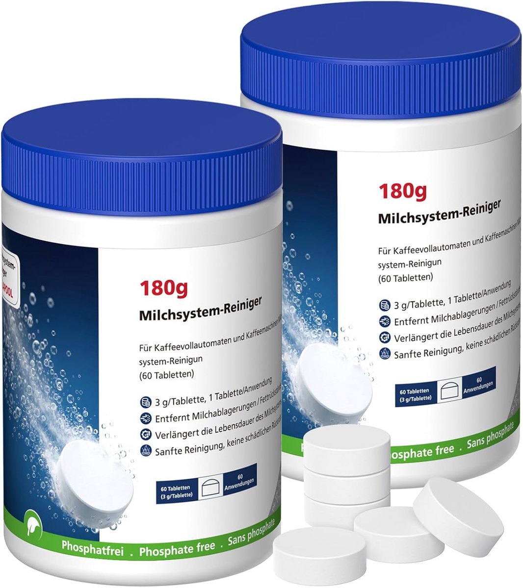 360 g melksysteemreiniger (3 g) voor Jura koffiezetapparaten 120 reinigingen