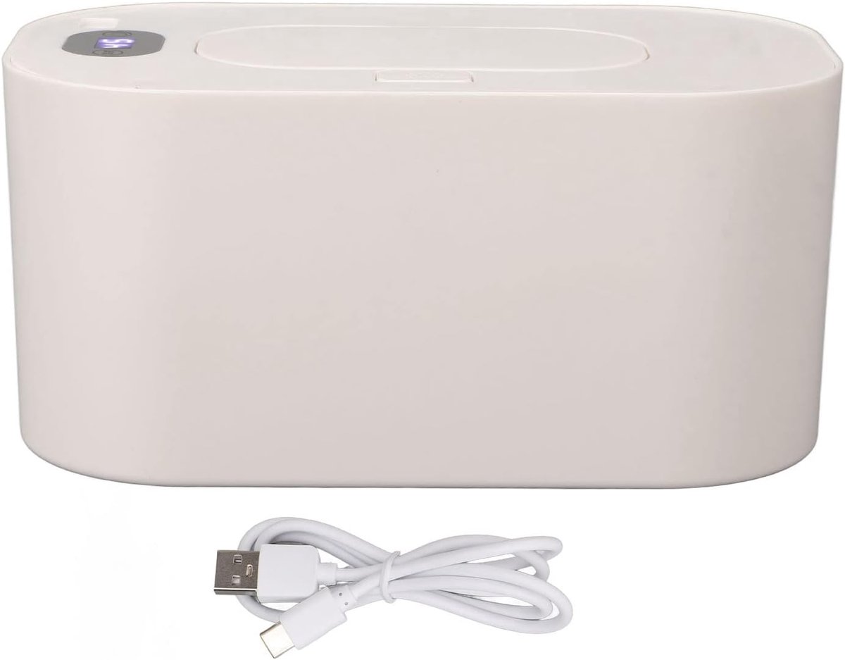 Doekjes Warmer, Babydoekjes Dispenser Doekjeshouders, Draagbare Uniforme Verwarming Verstelbare Verwarmde Doekjes Dispenser - Grote Capaciteit, LED-scherm