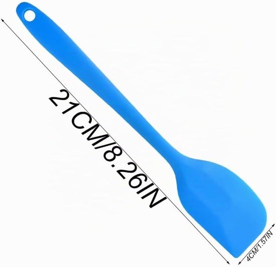 Spatel, Hittebestendige Spatulas, Deegschraper, Keukenspatula, Siliconen Deegschraper, Voor Koken en Bakken — afbeelding 2