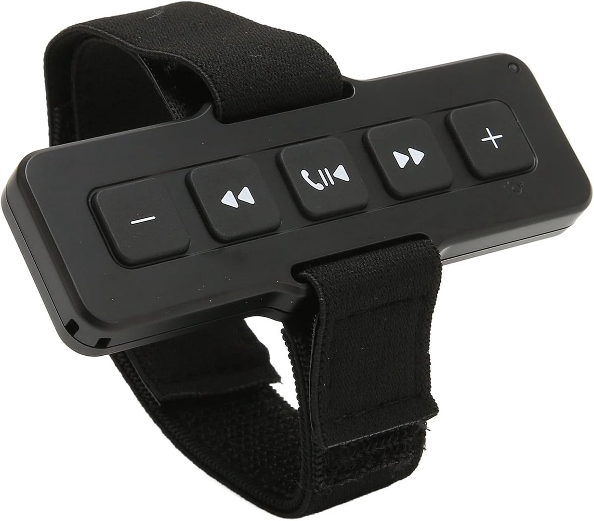 Bluetooth-knopafstandsbediening voor IOS en Android, Draagbare Touchscreen-smartphonecontroller, IPX4 Waterdicht en Grote Knop, voor Autostuur, Bellen, Audio en Camera