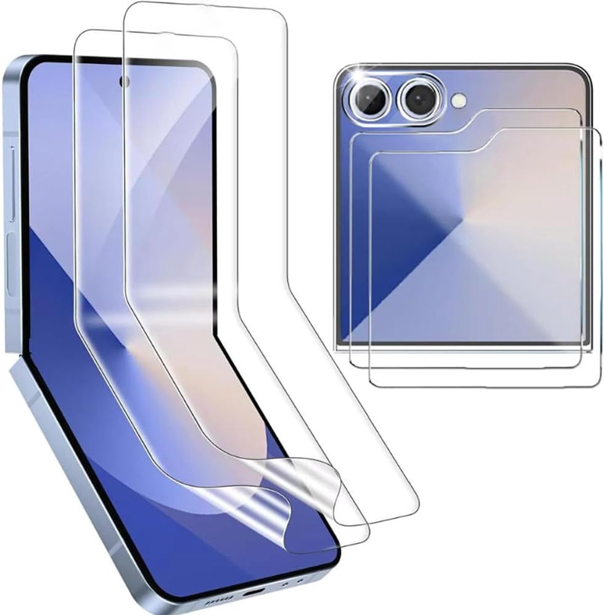 2 stuks hydrogel beschermfolie voor Samsung Galaxy Z Flip 8