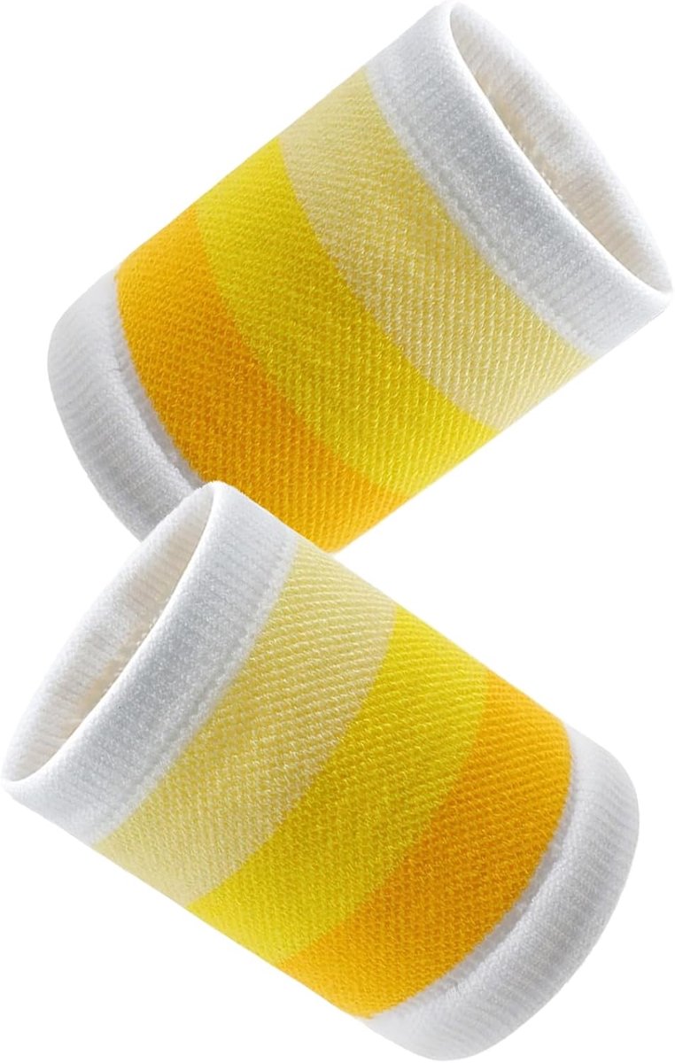 2 stuks, zweetbandjes, polsabsorberend, zweetbanden, polsbandjes, fitness, hardlopen, zweetband, polsbandjes voor mannen en vrouwen, yoga, hardlopen, tennis, basketbal, fitness