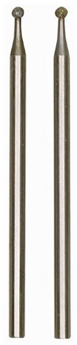 Diamantslijpstift Bal 1,8 mm - 2 Stuks - Groen