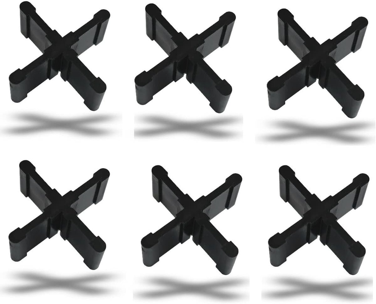 Profi - voegenkruisen 5 mm x 20 mm (B x H) voor terrasplaten - keuze aan hoeveelheid - voor het leggen buitenshuis. Met breekpunt als T-stuk bruikbaar (50)