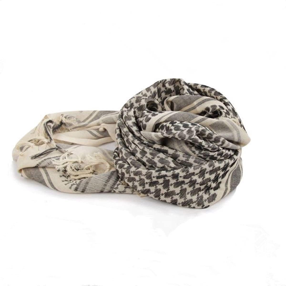 Arabische Shemagh Zwart - Keffiyeh - Arafat PLO sjaal - Shemagh Arabische sjaal - Keffiyeh Kafiya