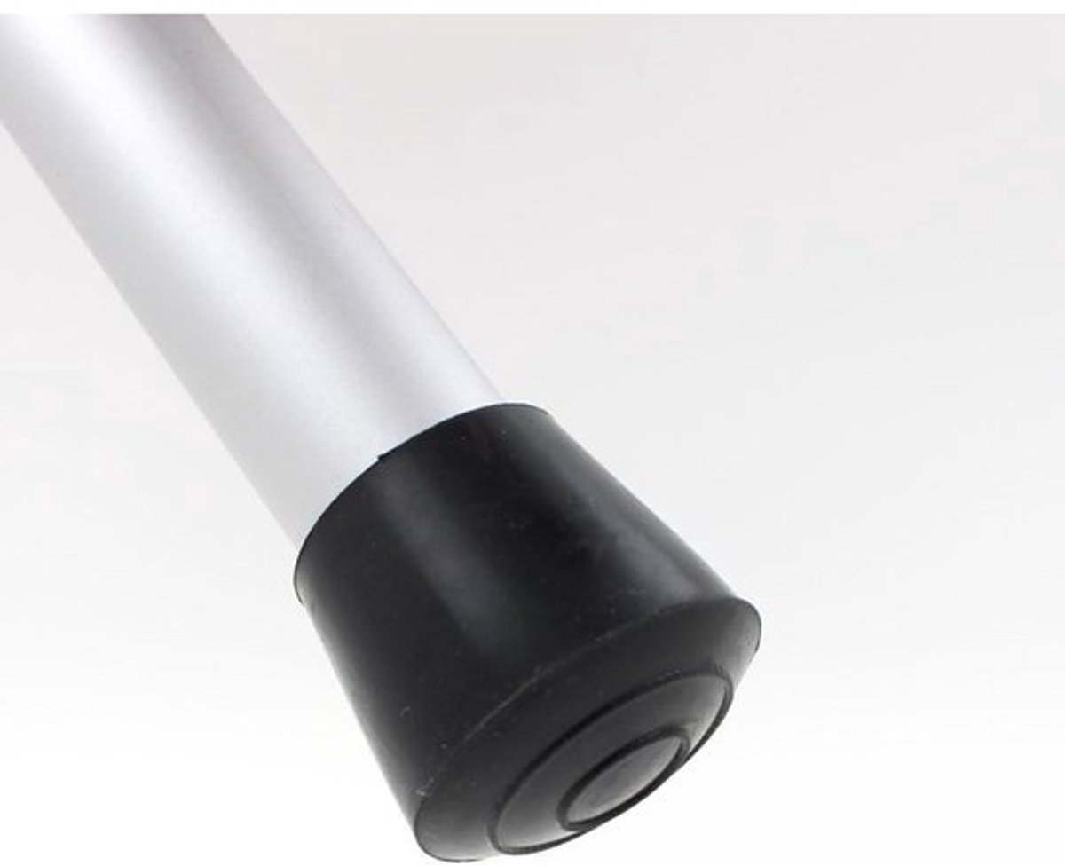 Ronde Doppen - Meubelvoetjes - Vloer Beschermen - Anti-slip Rubber - 25mm - Zwart
