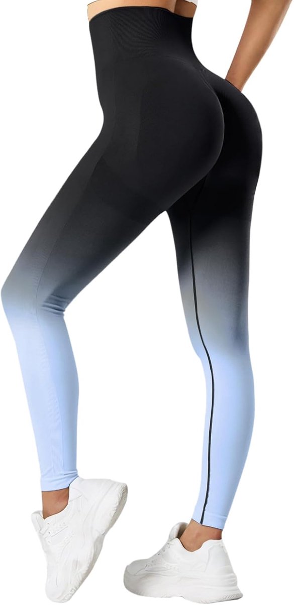 Sportlegging voor dames, push-up broek, fitnessstudio, hoge taille, anti-cellulitis, ondoorzichtig, elastisch, voor fitness, yoga, joggen, training