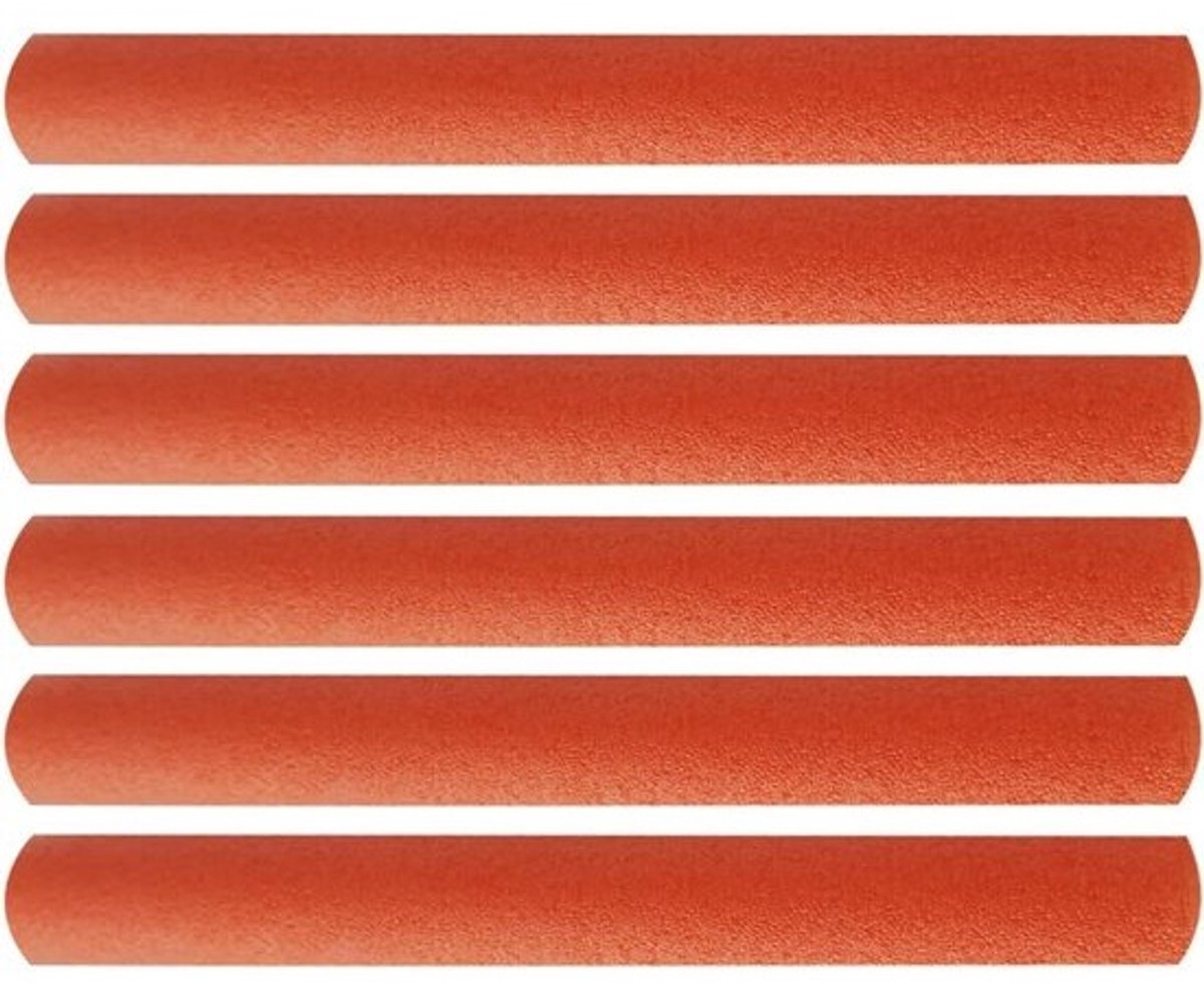 Trampoline Stangbescherming - Veiligheidsschuim Trampoline - Kinderen Beschermen - Waterdicht PE-schuim - 40 cm lengte - Oranje
